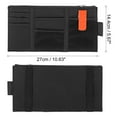 thumbnail image 2 of Unique Bargains Car Sun Visor Organizer Storage Pocket Pouch Case Bag for Pen CD Card Red Orange Black, 2 of 7