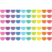 Teacher Created Resources Colorful Fiesta Die-Cut Border Trim, 35 Feet Per Pack, 6 Packs