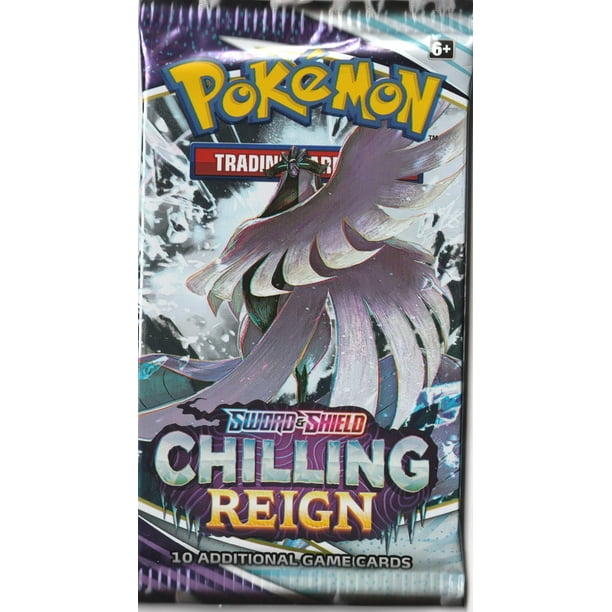 Paquete de refuerzo Pokémon Chilling Reign con 10 cartas