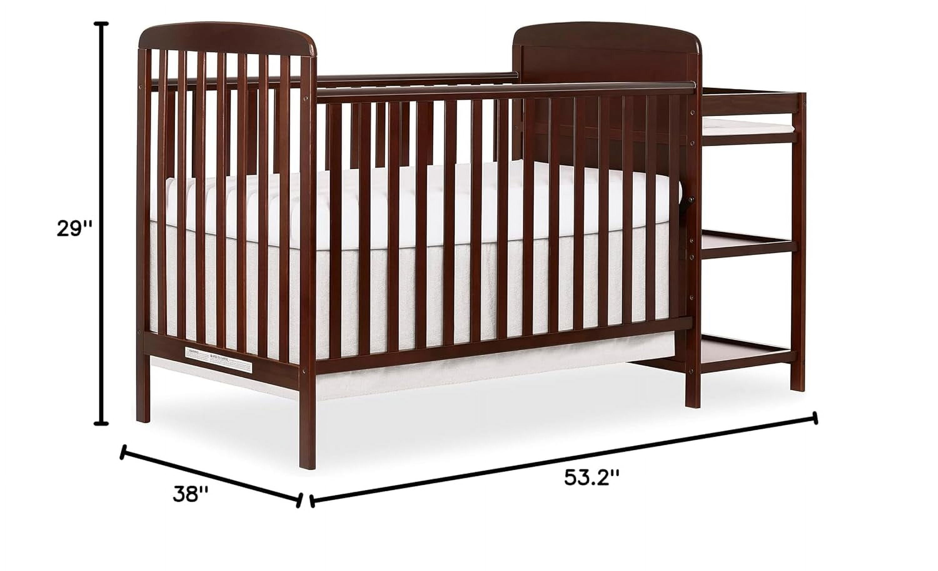 Crib with top changing table walmart