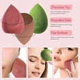 thumbnail image 4 of Makeup Sponge Set - 3 pcs Blender Makeup Sponges with Gift Box and Holder, Flawless Blending for Liquid, Cream and Powder Foundation, Perfect Holiday Gift for Makeup Lovers, 4 of 7