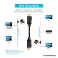 thumbnail image 2 of Cablewholesale 10H1-70115 15 ft. 32.4 GbitS Data Rate 8K-60Hz & 4K-120Hz, Displayport Male Displayport V1.4 Video Cable, 2 of 4