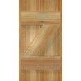 thumbnail image 5 of 10 3/4"W X 20"H Timbercraft Two 5 3/8" Boards Joined Board-N-Batten Shutters W/Z-Bar, Rough Sawn Western Red Cedar (Per Pair), 5 of 13