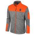 thumbnail image 2 of Men's Colosseum  Gray/Orange Syracuse Orange Guard Full-Zip Jacket, 2 of 3