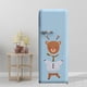 thumbnail image 2 of Monstrate Adhesivo navideño para nevera interesante diseño de escena de dibujos animados DIY calcomanías para refrigerador adorno de festival Kits de decoración para fiestas Alce, 2 of 6