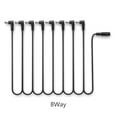 Guitar Effects Pedal Daisy Chain Power Supply Cable for 8 Pedals