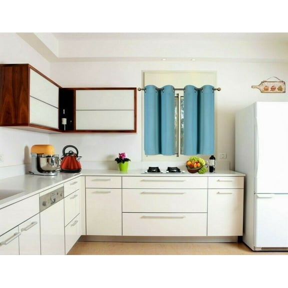 Light Blocking Curtain K54 Thermal Insulated Silver Grommest Blackout Drapes For Bedroom or Any Room 1 Panel 28 inch by 54 inch Lilac 2 layered