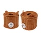 thumbnail image 1 of Cubierta De Caja De Pañuelos, Fácil Mantenimiento Lindo Oso Redondo Versátil Dispensador De Caja De Pañuelos Para Decoración, 1 of 7