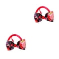 thumbnail image 1 of Greeniant Collares para perros Pajaritas Corbata ajustable Mascotas Decoraciones Push-pull Hebilla Cinta Suministros Cachorros Gatos Festival Type2 NO2, 1 of 6