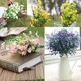 thumbnail image 3 of Joernso 1 Bouquet 7 Branches Artificial Fake Gypsophila Flower Room Wedding Party Decor, 3 of 8