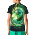 thumbnail image 2 of Geometry Dash Youth Kids Fashion T-Shirt Graphic Short Sleeve Shirt Tees Teenage T-Shirt For Boy Girl, 2 of 9