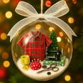 thumbnail image 6 of Holiday Sewing Snow Globe Ornament,Vintage Style Christmas Decoration,Transparent Ball Christmas Decoration,Warm Winter Home Decoration,Unique Gift for Sewists Or Families,Friends, 6 of 9