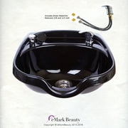 Beauty Shampoo Bowl Sink Beauty Salon Barber Shop Hair Styling Vacuum Towels TLC-B12