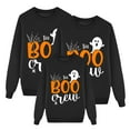 thumbnail image 1 of Fgnfyis Dad Funny Halloween Prints Sweatshirts for Family Long Sleeve Xmas Cute Pullover Family Halloween Pajamas Matching Outfit for Men Black_006 L, 1 of 5