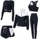 thumbnail image 2 of ICHUANYI Liquidación 5PCS Conjunto de Ropa de Yoga Conjunto Chándal Correr Gimnasio Ropa de Fitness de Invierno para Mujer ICHUANYI WER202308252430, 2 of 8