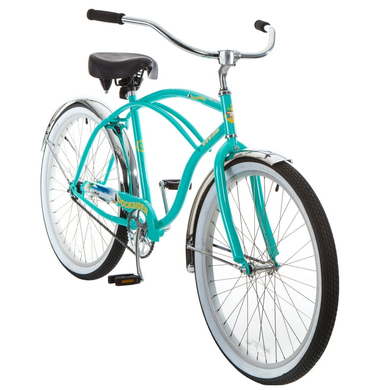 TITAN Docksider Men s Beach Cruiser Single Speed Bicycle 18