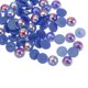 thumbnail image 1 of Cuentas de media perla ABS 60uds 8mm Unique Bargains Oscuro azul, 1 of 5