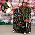 thumbnail image 3 of Travel Luggage Cover Suitcase Protector Fits 18-32 Inch Luggage Wheel Covers Patterned Travel Related Items Flower Luggage Protector Elastic Luggage Anti-scratch Suitcase Cover XL, 3 of 5