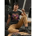 thumbnail image 2 of Guitar Riffs Are My Language T-Shirt Women -Smartprints Designs, Female x-Large, 2 of 4