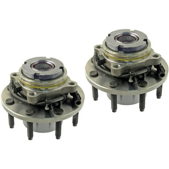 Front Wheel Bearing Hub Assembly Set of 2 - Compatible with 2009 - 2014 Nissan Murano 2010 2011 2012 2013