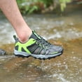 thumbnail image 5 of Stepedia Athletic Hiking Water Shoes for Women Men Quick Dry Outdoor Water Sport Aqua Shoes for Beach, Gray, 5 of 7