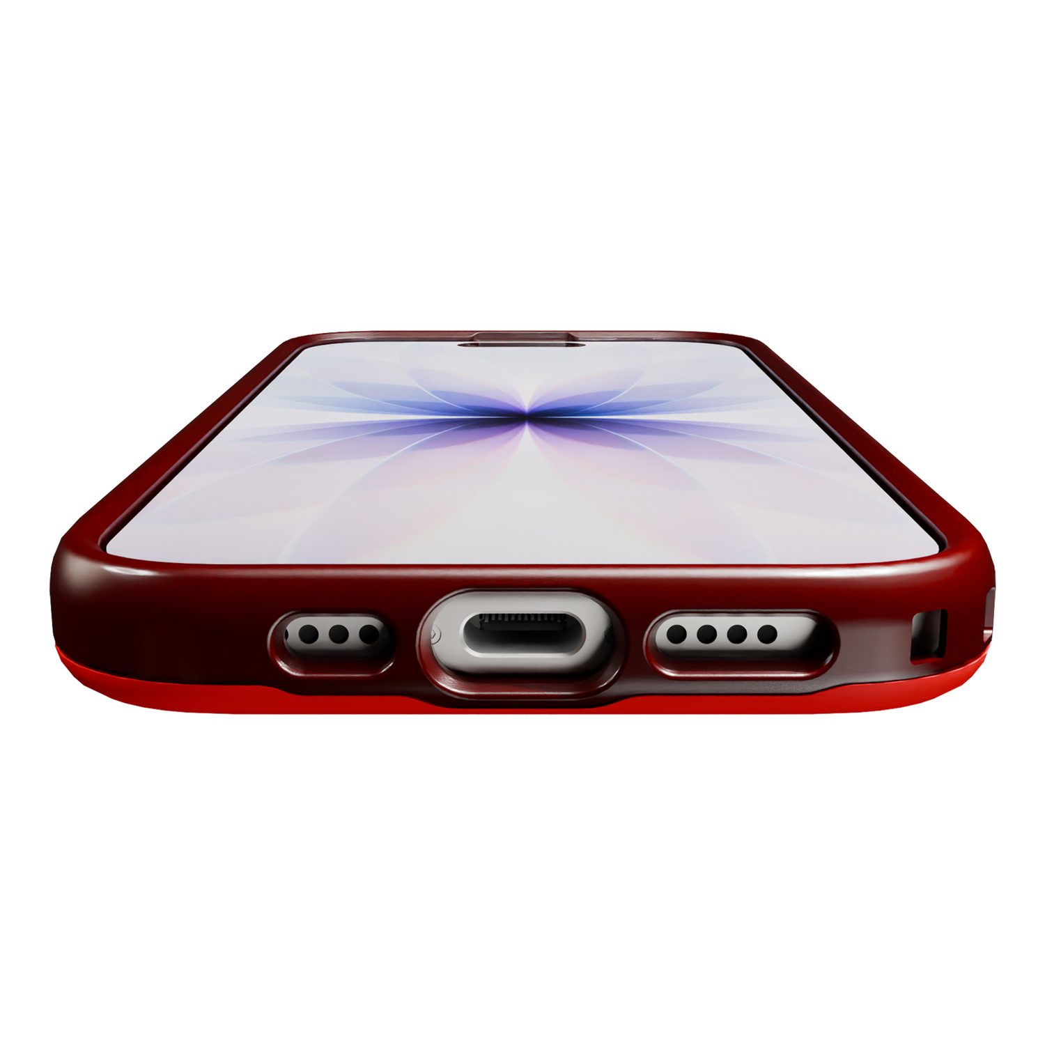 cellhelmet Fortitude Series MagSafe Compatible Hard Shell Back Cover Cell Phone Case for Apple iPhone 17 , Chili Pepper