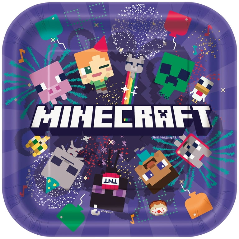 MINECRAFT 40PC PARTY KIT FOR 8