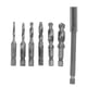 thumbnail image 2 of Juego de Machos de Roscar Bling Bling con Broca Combinada M3-M10 Color Plateado, 2 of 12