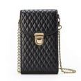 thumbnail image 4 of Alltyech Small Crossbody Bag Cell Phone Purse Wallet Leather Card Slot Clutch for Women Fit for 6.5" Phone, iPhone 13 Pro/iPhone 11/Samsung Galaxy S22+/S21/S21+/Note 20/A53 13/Google/MOTO -Black, 4 of 5