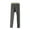 Dark Gray XL, variant on Men Pants Elastic Waist Double-Sided Brushed Thermal Insulation Long Johns Solid Color Mountaineering Vacation Travel Work School Bottoming Trousers
