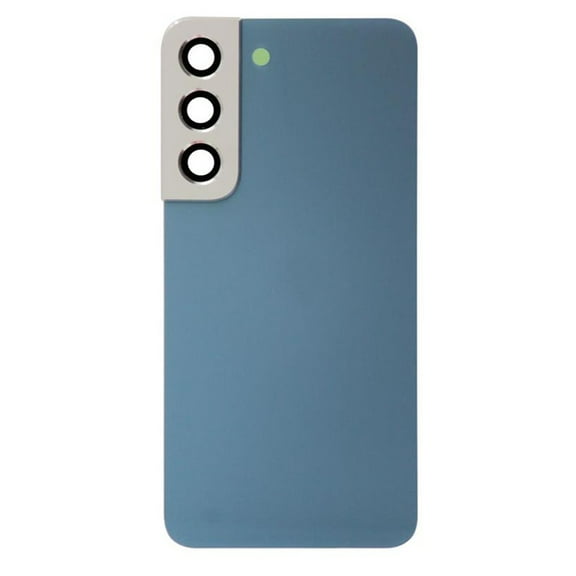 Replacement Back Housing Glass Cover With Camera Lens For Samsung Galaxy S22 5G (SM-S901W) - Sky Blue