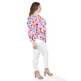 thumbnail image 2 of Blusa estampado floral Roman Fashion /Tallas Extras, 1899 (Rosa /Flores) rosa 38, 2 of 5