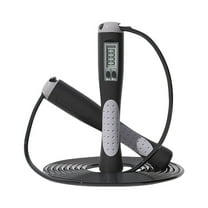 Fitness With Counter Indoor Jump Ropes Adults Adjustable Digital Counting Smart Speed Rope 28m for Workout and Exercise