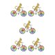 thumbnail image 3 of Injueey Plastic Windmill Pinwheel Wind Kids Party Garden Decor Lawn Toy Type2 NO2, 3 of 6