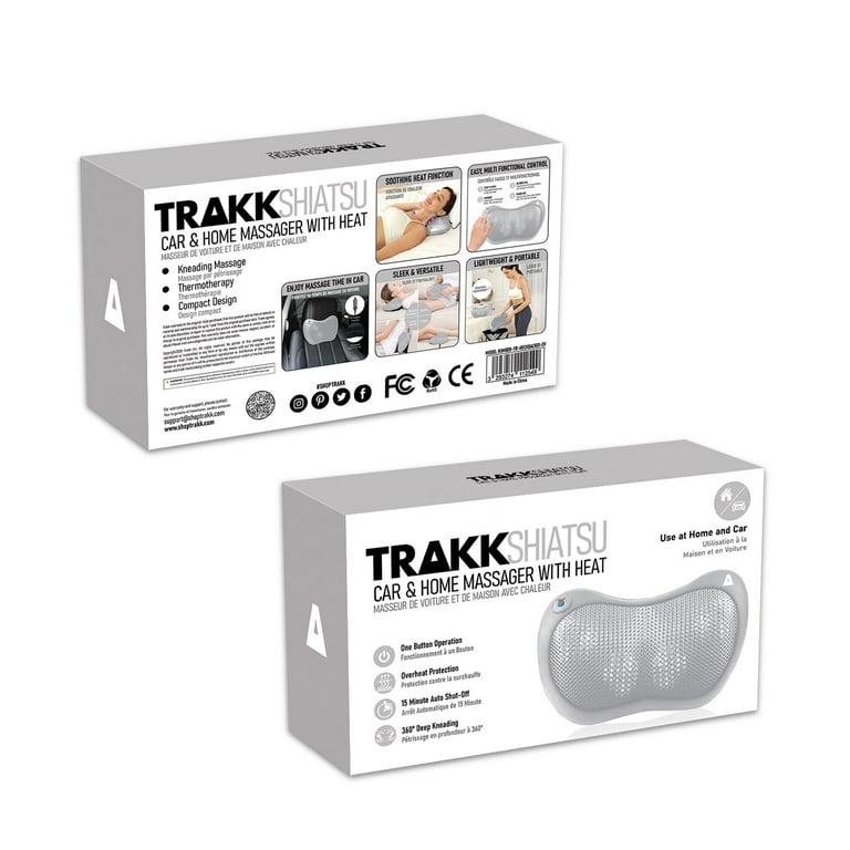 TRAKK Shoulder with Infused Therapy Salt Soft Shiatsu Neck and Back Ma –  Trendilize