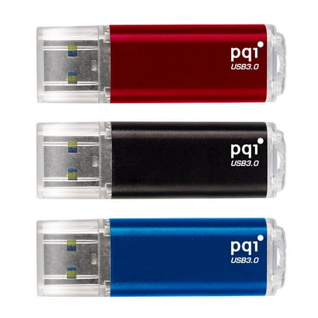 32GB PQI U273V Traveling Disk USB Flash Drive - Red -