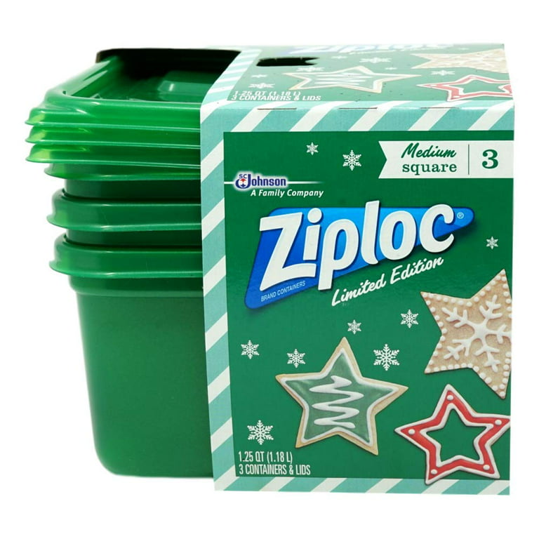 Ziploc 40-Piece Plastic Containers with Lids Variety Pack, Assorted Sizes,  Clear (24419502)