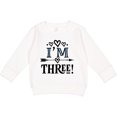 thumbnail image 2 of Inktastic 3rd Birthday 3 Year Old Arrow Toddler Sweatshirt, 2 of 4