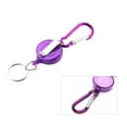 thumbnail image 6 of Windfall Key Chain, Retractable Ski Pass ID Card Badge Reel Holder Carabiner Recoil Key Chain Ring, 6 of 7