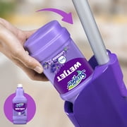 Swiffer Wet Jet Mop Refill Solution, Wood, Laminate, Tile, Floor Cleaner, Lavender, 42.2 fl oz, 2 Pack