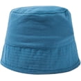 thumbnail image 3 of LinYooLi Bucket Hat for Women Spring Summer Suede Irregular Flat Top Bucket Cap Solid Color Fisherman Hats Outdoor Travel, 3 of 8