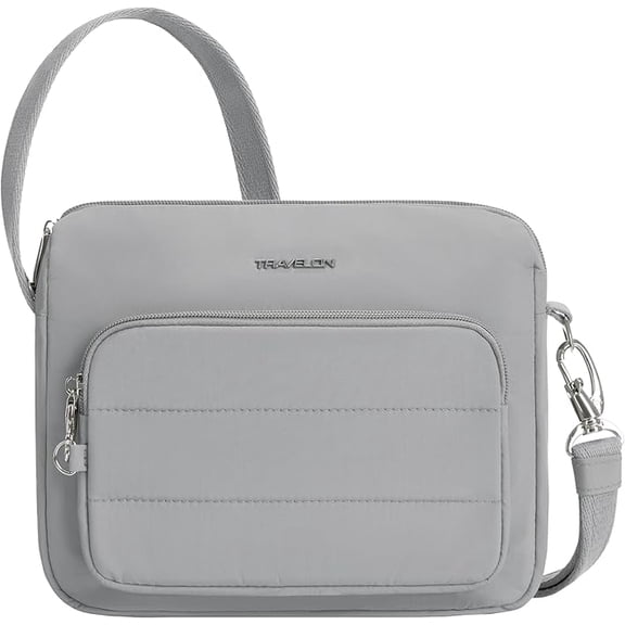 Travelon Anti-Theft Roam East/West Crossbody, Glacier