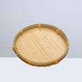 thumbnail image 5 of HONMEET Khaki Bamboo Storage Basket for Fruit and Vegetables, 5 of 8