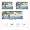 thumbnail image 2 of Yayeee Pillowcase Standard Size Set of 2 Satin Wrinkle Resistant Pillow Case, Beige Mountain, 2 of 7