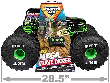 grave digger remote control truck walmart