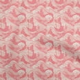 thumbnail image 1 of oneOone Georgette Viscose Medium Pink Fabric Asian Japanese Wave Fabric For Sewing Printed Craft Fabric By The Yard 42 Inch Wide, 1 of 4