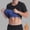 #0226-Blue, variant on Men's Sauna Suit Tank Top Silver Lined Sweat Enhancing Sleeveless Compression Workout Shirt Blue XL Gift