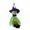 Green, variant on 3PCS Halloween Hanging Ghost Prop Scary Decor Halloween Ghost Decorations Outdoor Indoor Bar Party Background Decoration