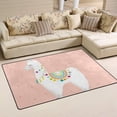 thumbnail image 2 of Coolnut Area Rug 60 x 39 inch (5'x 3'3"), Carpet Cute Llama Nursery Rug Floor Mat for Hardwood Floor Entrance Living Room Bedroom, 2 of 6