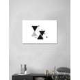 thumbnail image 2 of cuadro decorativo dark triangle lienzo by suma  1 pieza 40 X 60 CM, 2 of 2